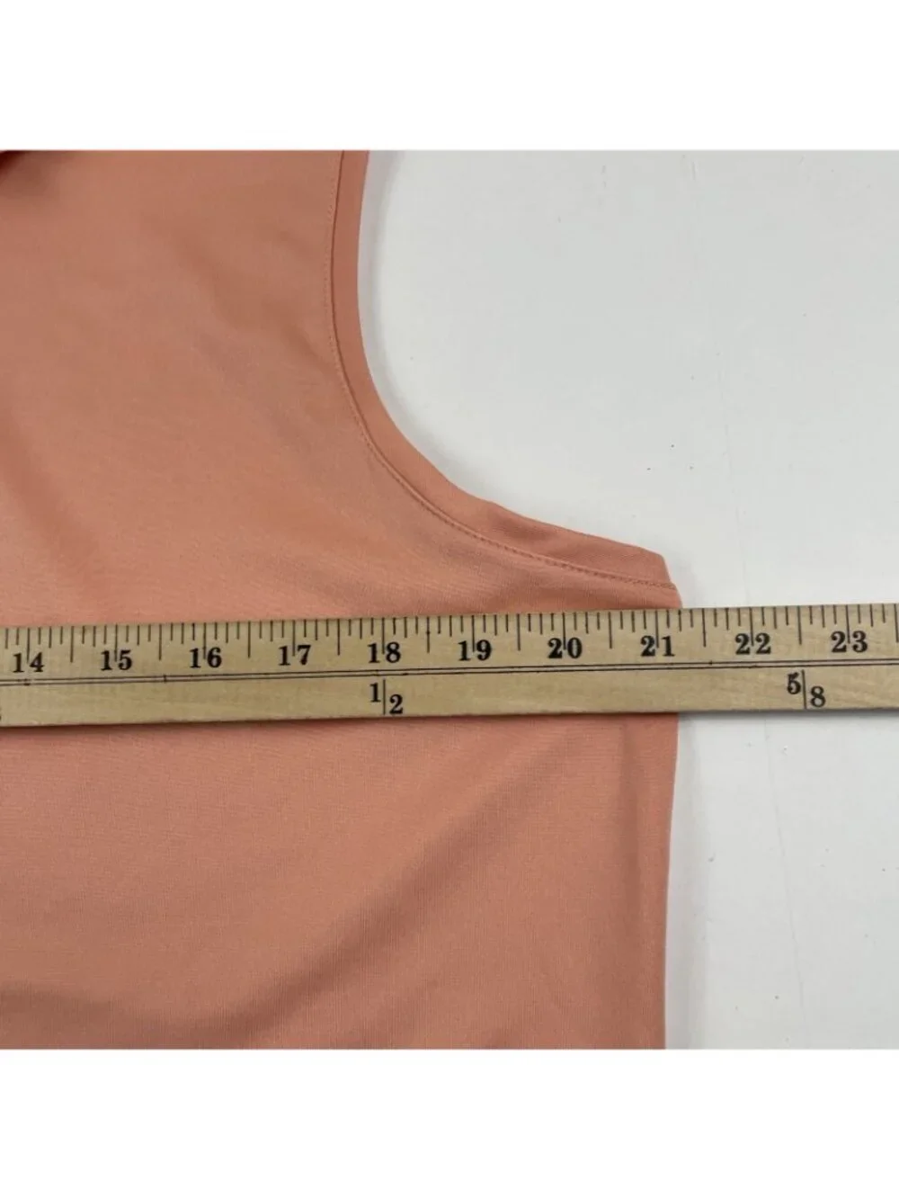 Nike Golf Victory Polo Shirt Women’s M Dri Fit Sleeveless Top Peach Pink Poly